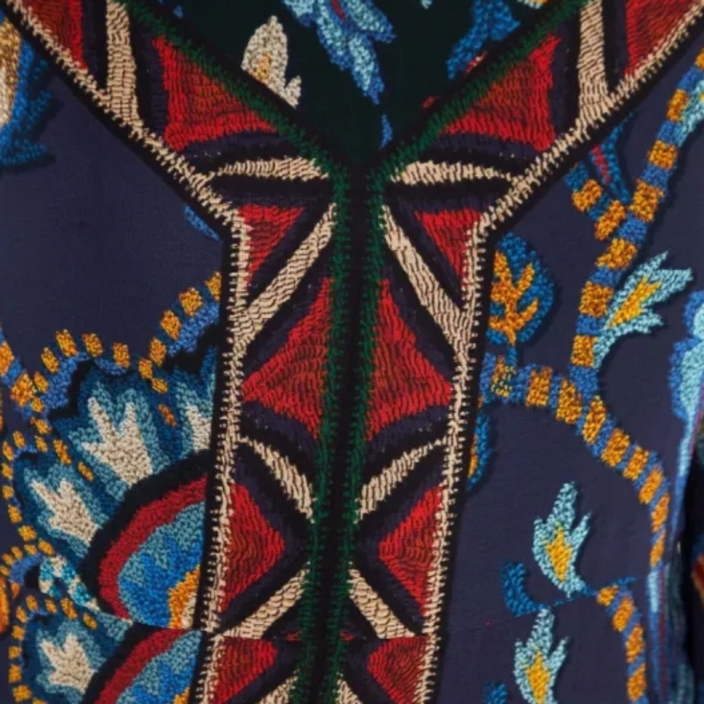 NWT FARM RIO | $335 Ainika Tapestry Tiered Maxi Dress - Picture 4 of 9
